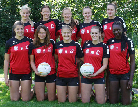 Faustball Team Austria Frauen 2014