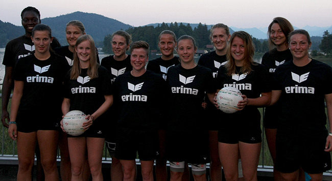 Faustball Team Austria Frauen 2015