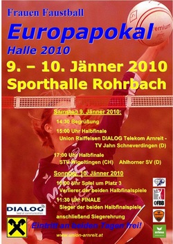 Faustball EC Frauen - Halle 2010